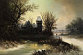 A Bredow Romantische Winterlandschaft mit gotischem Schloss.jpg