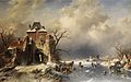 Charles Leickert Holländische Winterlandschaft 1865.jpg