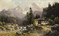 Ludwig Sckell Alpenlandschaft mit Mühlengebäude.jpg