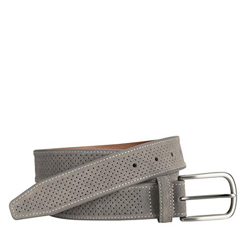 Johnston & Murphy Perfed Suede Belt