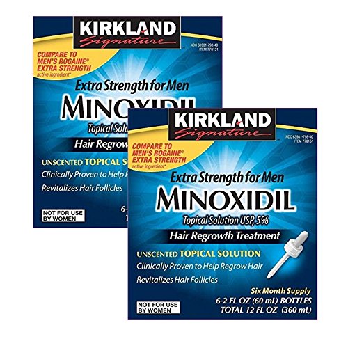 KIRKLAND SIGNATURE Minoxidil for Men 5% Minoxidil Hair Regrowth Treatment