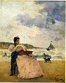 Alfred Stevens Dame am Strand.jpg