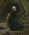 Jules Breton Washerwoman in Brittany 1865.jpg