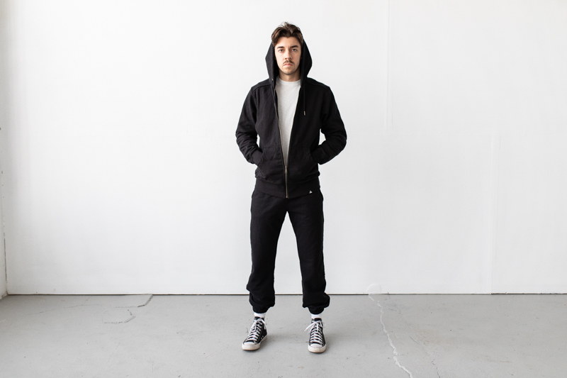 American Giant Classic Full Zip with Classic Sweatpants