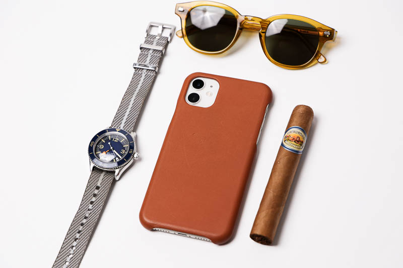 Anson Calder leather iphone case