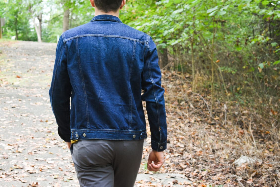 denim jacket back