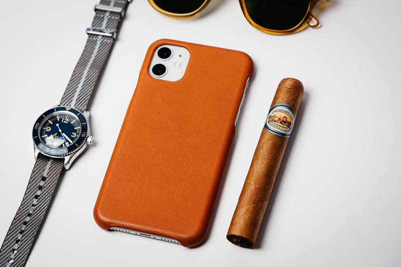 la aurora cigars sapphire 1903 collection with phone and watch