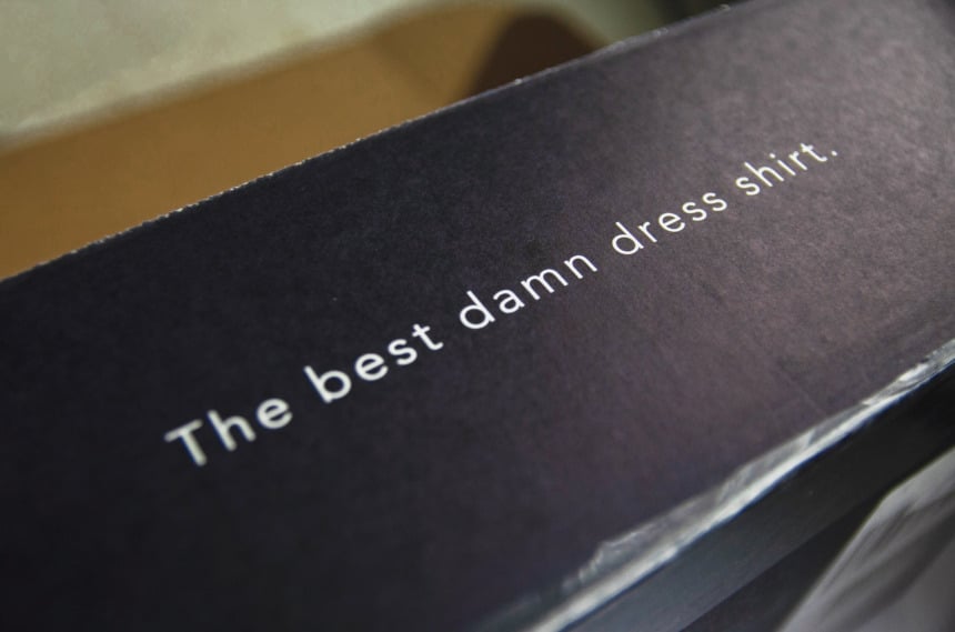 Mizzen+Main Dress Shirt Box