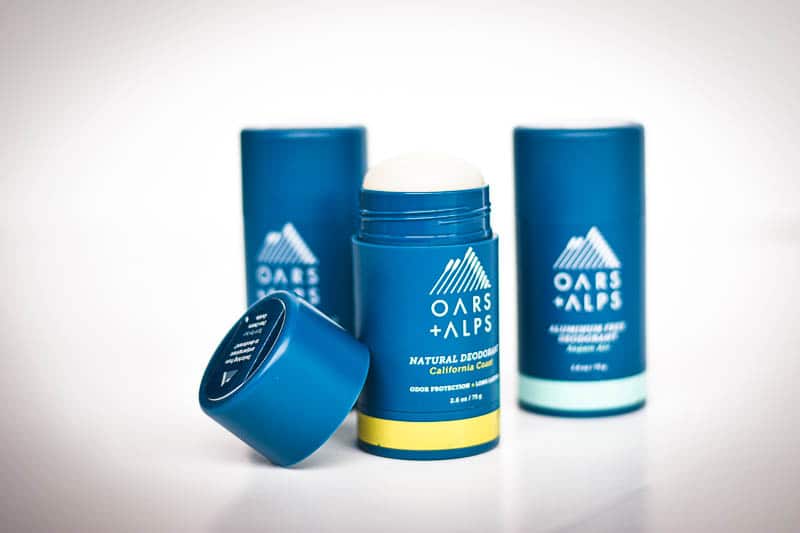 Oars Alps deo trio deodorant for men california mist