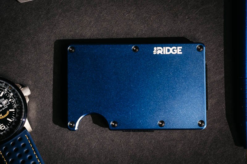 Ridge Wallet aluminum wallet