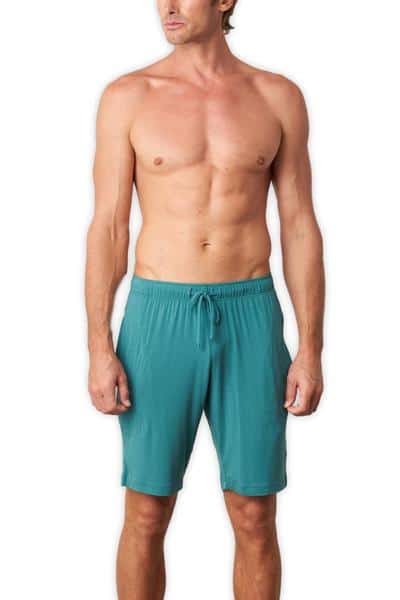 TANI Usa SilkCut Lounge Shorts Model Facing Forward