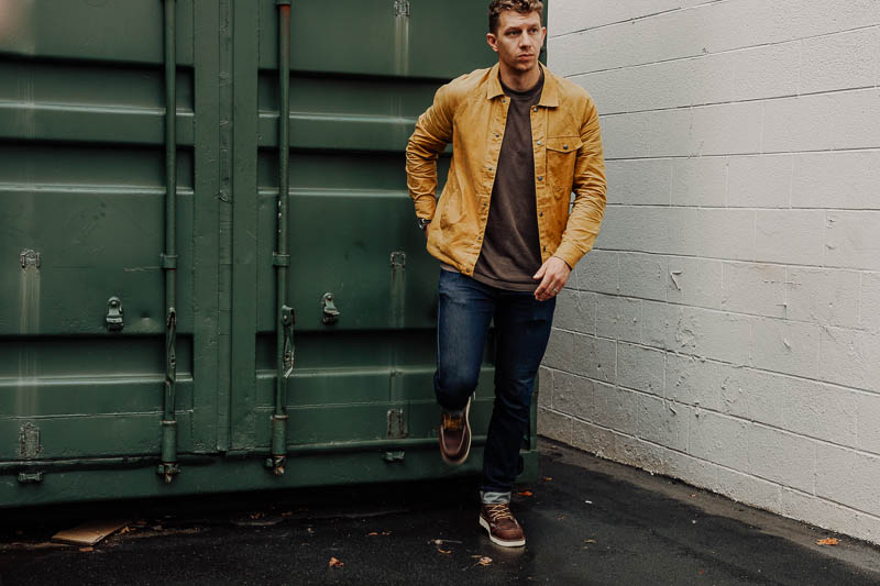 Taylor Stitch lombardi jacket in yellow