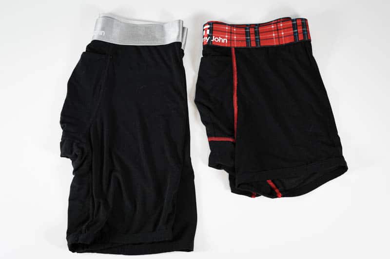 Tommy John trunks and boxer briefs side by side 1