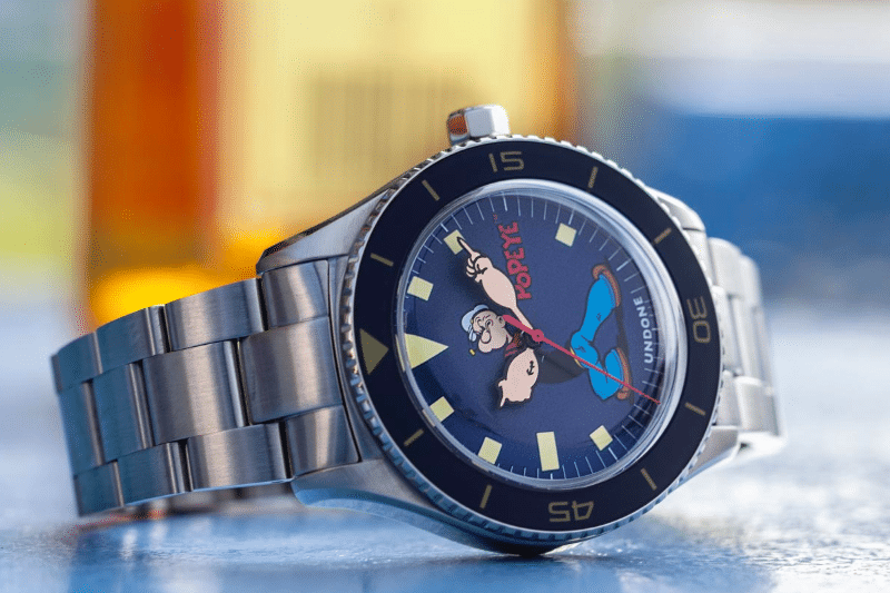 UNDONE x popeye collaboration watch