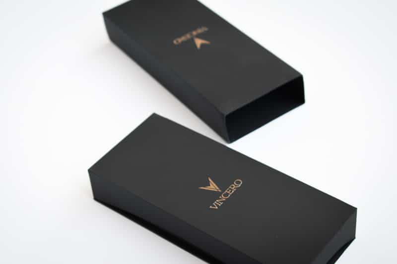 Vincero Black Box and Sleeve