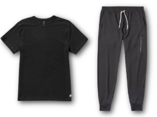 Vuori Sunday Performance Jogger & Tuvalu Tee